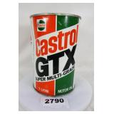 Castrol Motor Oil Tin Can