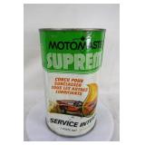 Motomaster Motor Oil Tin Can