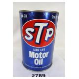 STP Motor Oil Tin Can