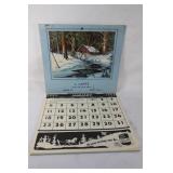 Vintage 1953 Calendar