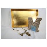 Gold Leaf Tray