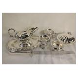 Silver Plate Serving Items