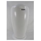Large White Ware Vase