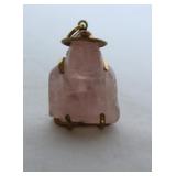 Buddha Quartz Pendant