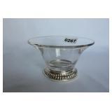 Birks Sterling Silver & Crystal Bowl