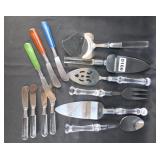 Acrylic Handle Servers