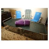 Camping Chairs & Cot