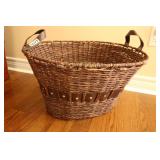 Woven Reed Basket