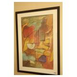 Abstract Framed Poster