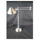 Satin Nickel Desk Lamp