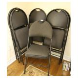 Six Folding Chairs