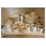 White Ware Dinner Service