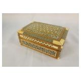 Marquetry Jewelry Box