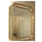 Octagonal Beveled Mirror