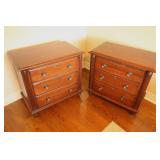 Two Three-Drawer Cabinets