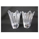 Orrefors Crystal Vases