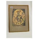Sanchez Numbered Print