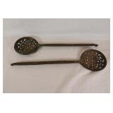 Handmade Brass Strainer Spoons