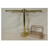 Brass T-Bar & Letter Holder