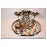 Serving Silver Plate