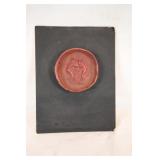 Clay Medallion