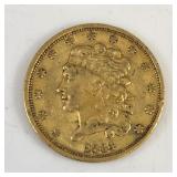 1834 $5.00 Gold Half Eagle - Classic Head 1834 $5.00 Gold Half Eagle - Classic Head