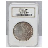 1882-S MORGAN DOLLAR MS64 1882-S MORGAN DOLLAR MS64