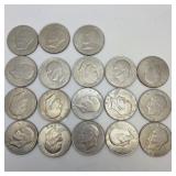 (18) KENNEDY HALF DOLLAR (18) KENNEDY HALF DOLLAR