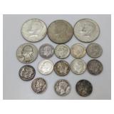 (16) Silver Coins - see desc (16) Silver Coins - see desc