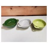 Fiesta Cream Soup Bowl - Lot of 3
