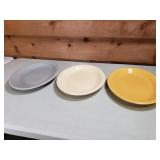 Fiesta 12" Oval Serving Platters - Lot of 3