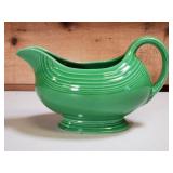 Fiesta Sauce Boat - Medium Green - exc cond