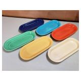 Fiesta Utility Trays - Lot of 6 original colors