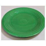 Fiesta 10" Plate - Med Green - exc condition