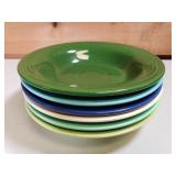 Fiesta Deep Plates - Lot of 6