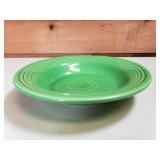 Fiesta Deep Plate - Medium Green - exc condition