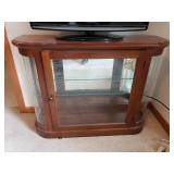 Small Curio Cabinet w/light