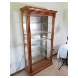 Large Oak Cabinet with sliding door - nice!