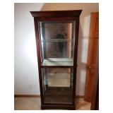 Large Curio Cabinet with sliding door