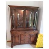 Vintage Maple Hutch - matches Lot#80