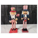 (2) Nutcrackers - China - 14-15"H