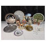 Pottery & Plate Assortment - various themes