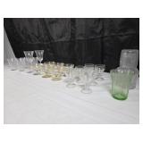 Vintage Glassware - some crystal