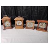 (4) Mantle Clocks
