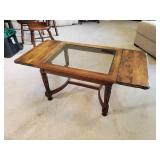 Coffee Table with fold down ends
