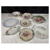 Assorted Painted Plates