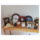 Large Assortment of Clocks