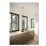 Pellum Brushed Gold Mini,Pendant Light Clear Glass