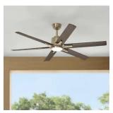 Kensgrove II Smart Indoor/Outdoor Gold Ceiling Fan