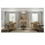 Devron LED Indoor Matte White Ceiling Fan 52'